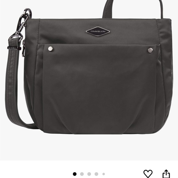 Travelon Anti-Theft Parkview Expansion Crossbody purse - Picture 5 of 8